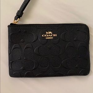 Modern Coach wristlet wallet. Pouch. Brand new.
